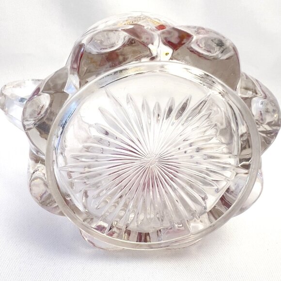 EAPG Antique Northwood Glass Spooner Open Sugar Bowl Cherry & Cable Early 1900s - Picture 4 of 11